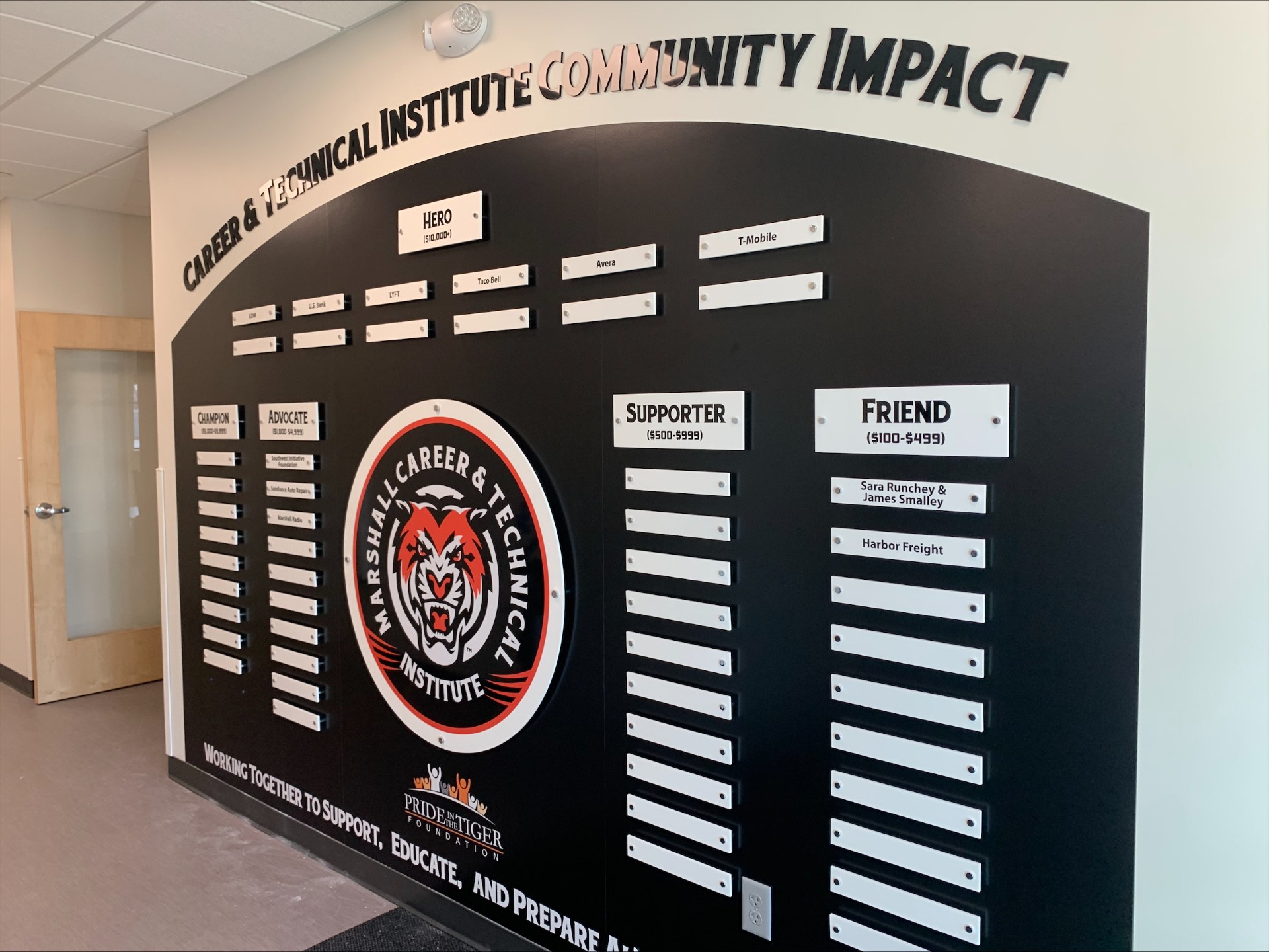 Marshall-CTI-Donor-Wall