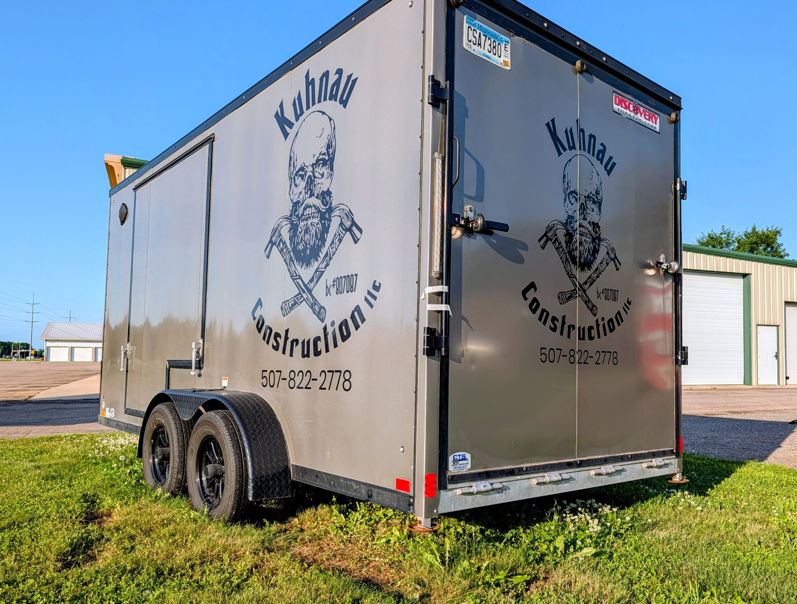 Kuhnau Construction LLC Trailer