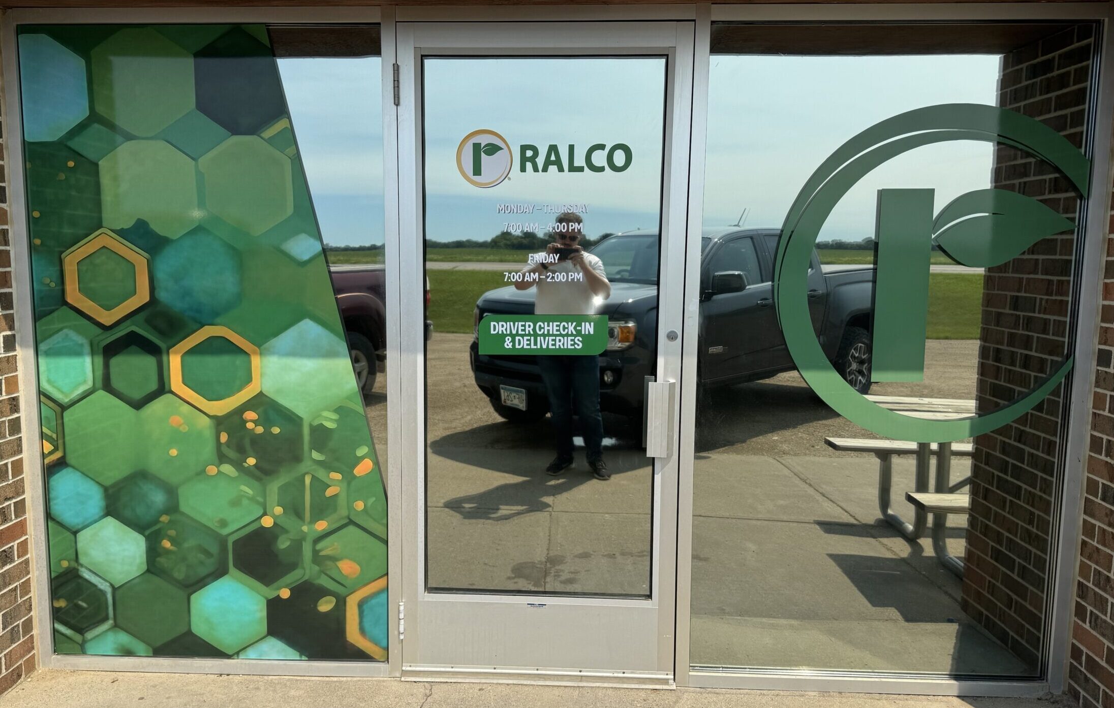 Ralco Distribution Center - Front Entrance Glass